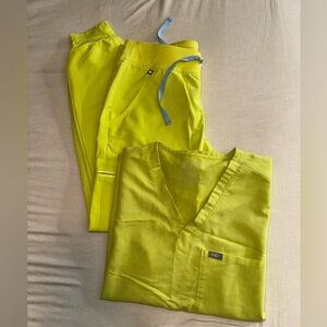 Figs Bright Yellow Women's Joggers